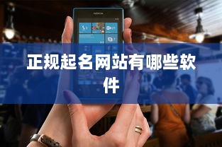 正规起名网站有哪些软件  第1张