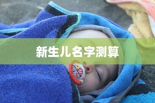 新生儿名字测算