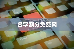 名字测分免费网