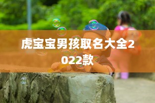 虎宝宝男孩取名大全2022款