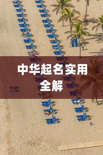 中华起名实用全解