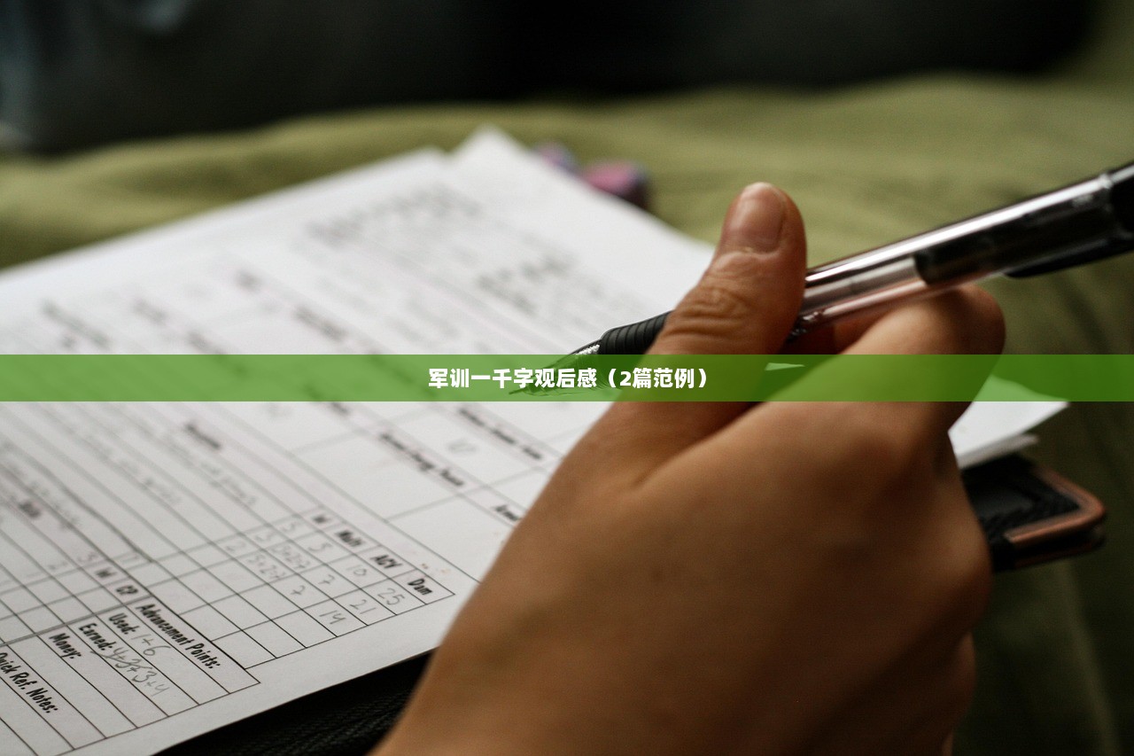军训一千字观后感（2篇范例）