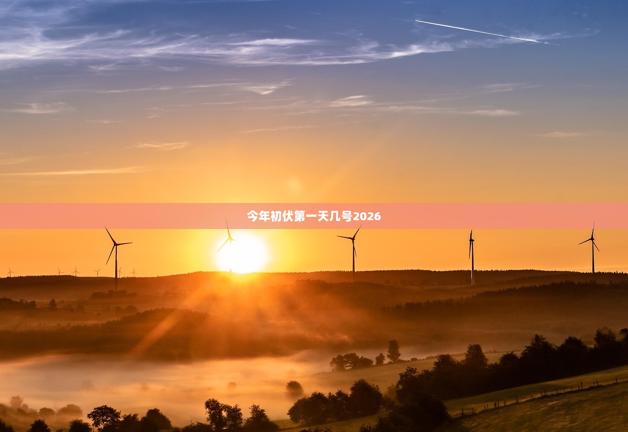 今年初伏第一天几号2026 第1张 今年初伏第一天几号2026 第1张