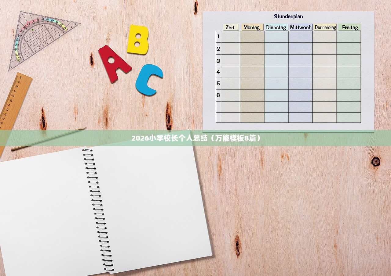 2026小学校长个人总结(万能模板8篇) 第1张 2026小学校长个人总结(万能模板8篇) 第1张