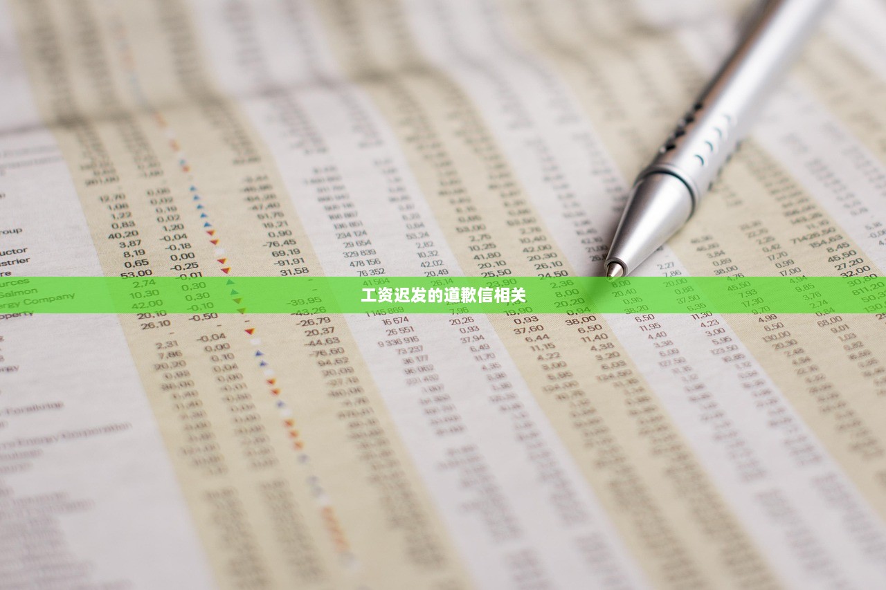 工资迟发的道歉信相关  第1张