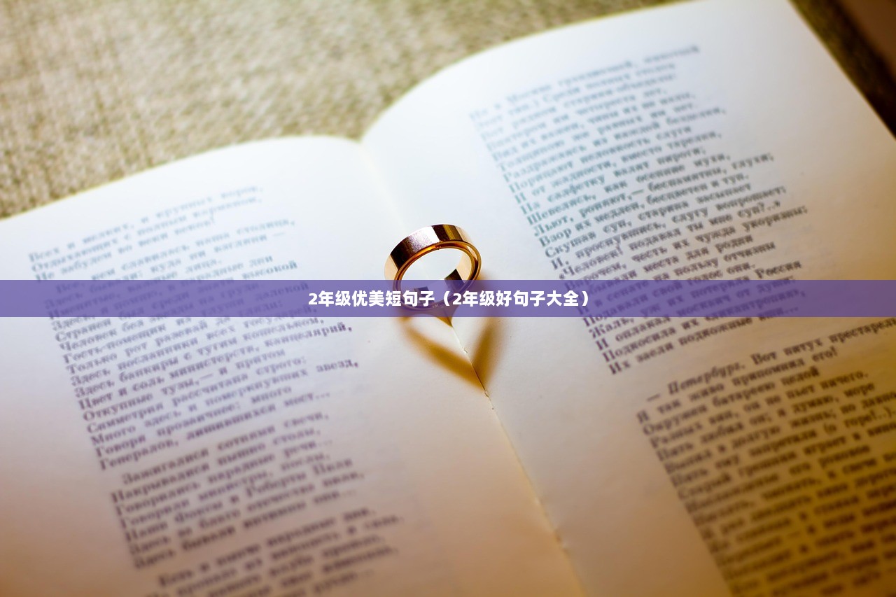 2年级优美短句子（2年级好句子大全）