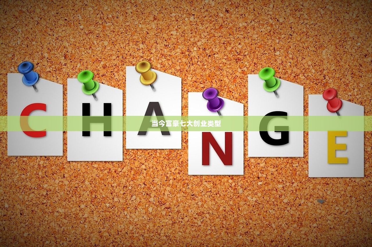 当今富豪七大创业类型