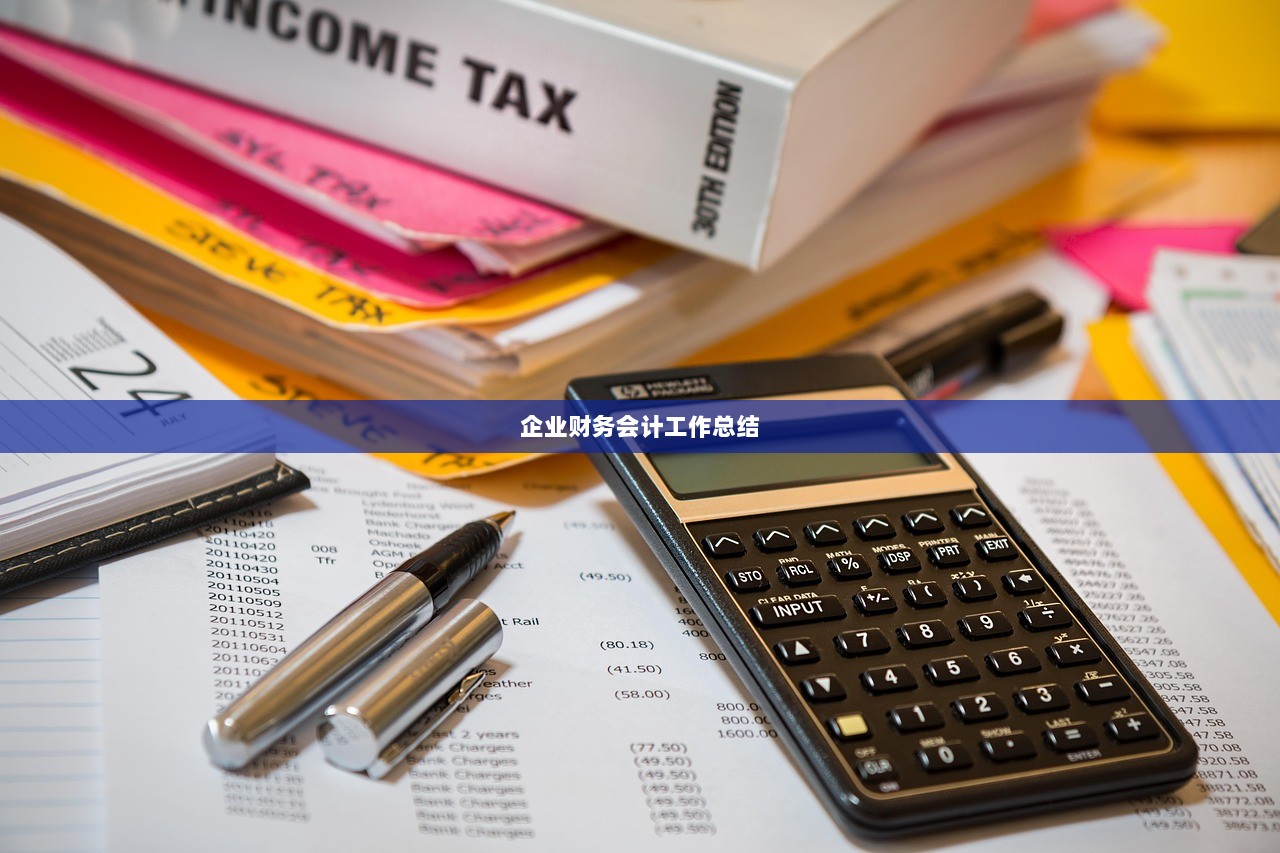 企业财务会计工作总结