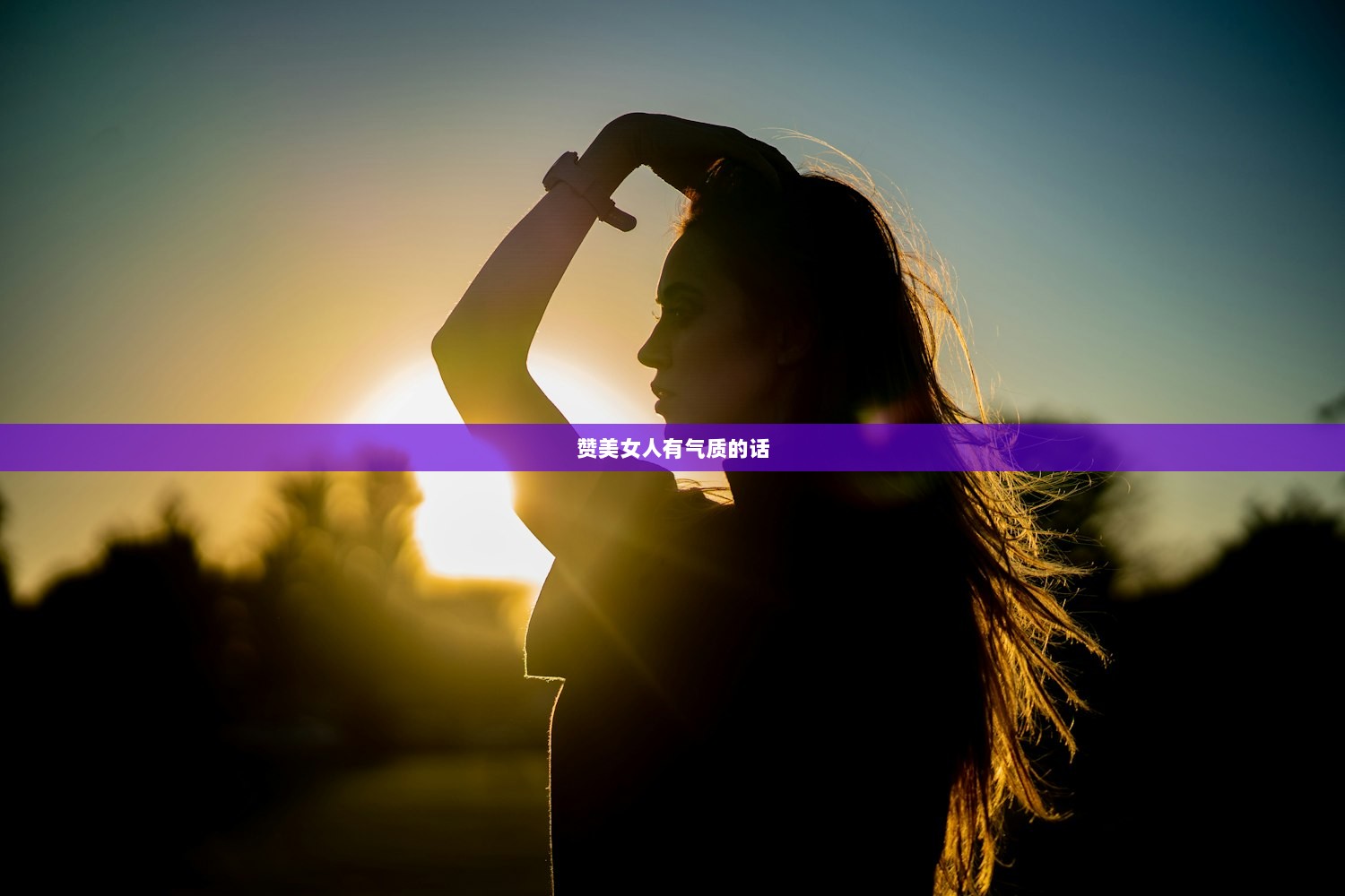 赞美女人有气质的话
