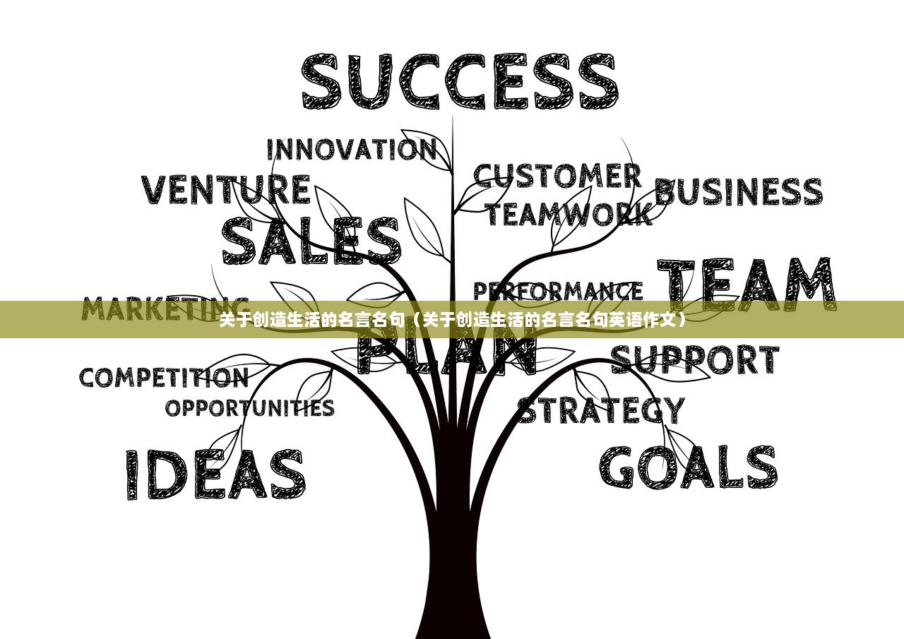 关于创造生活的名言名句（关于创造生活的名言名句英语作文）  第1张