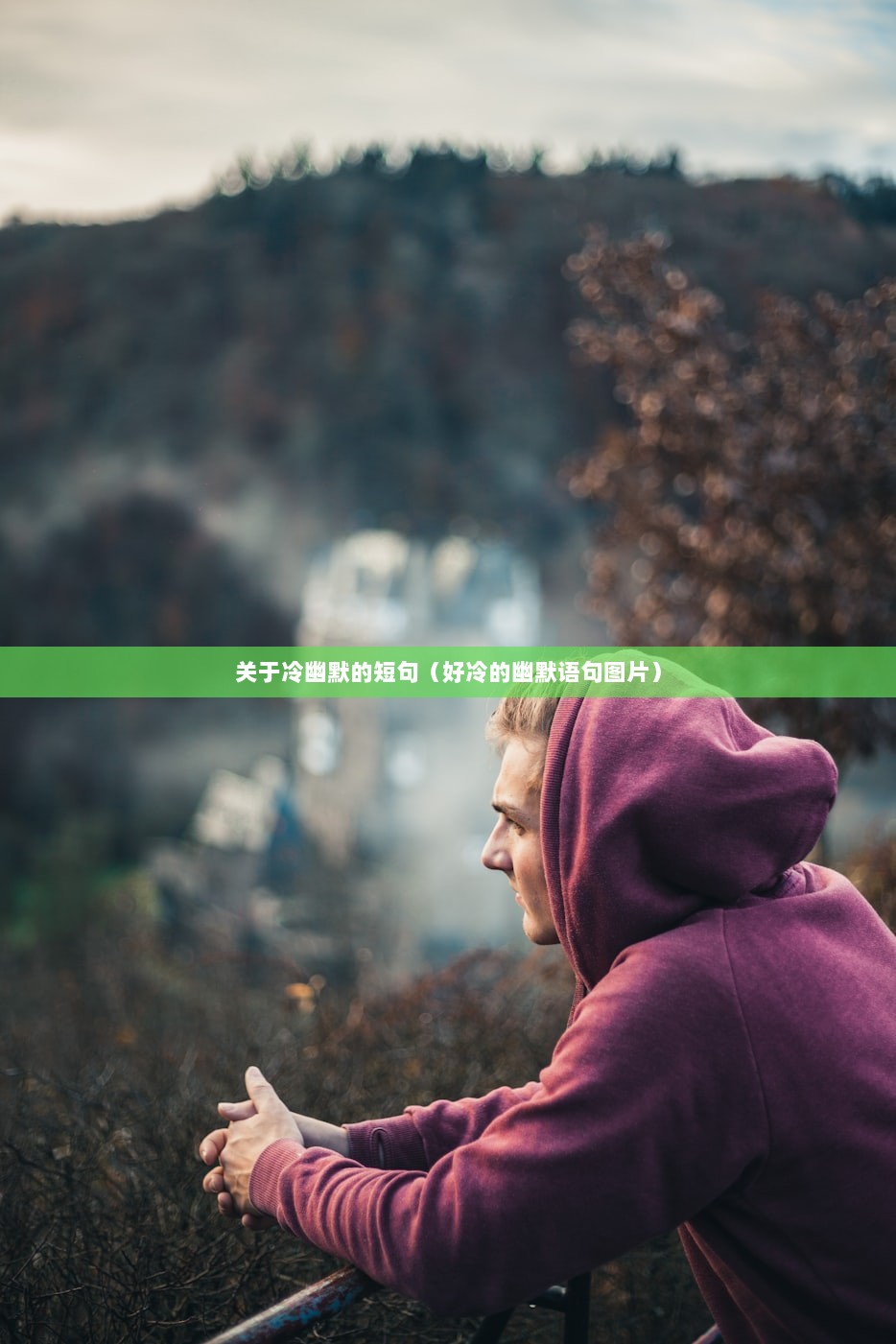 关于冷幽默的短句（好冷的幽默语句图片）