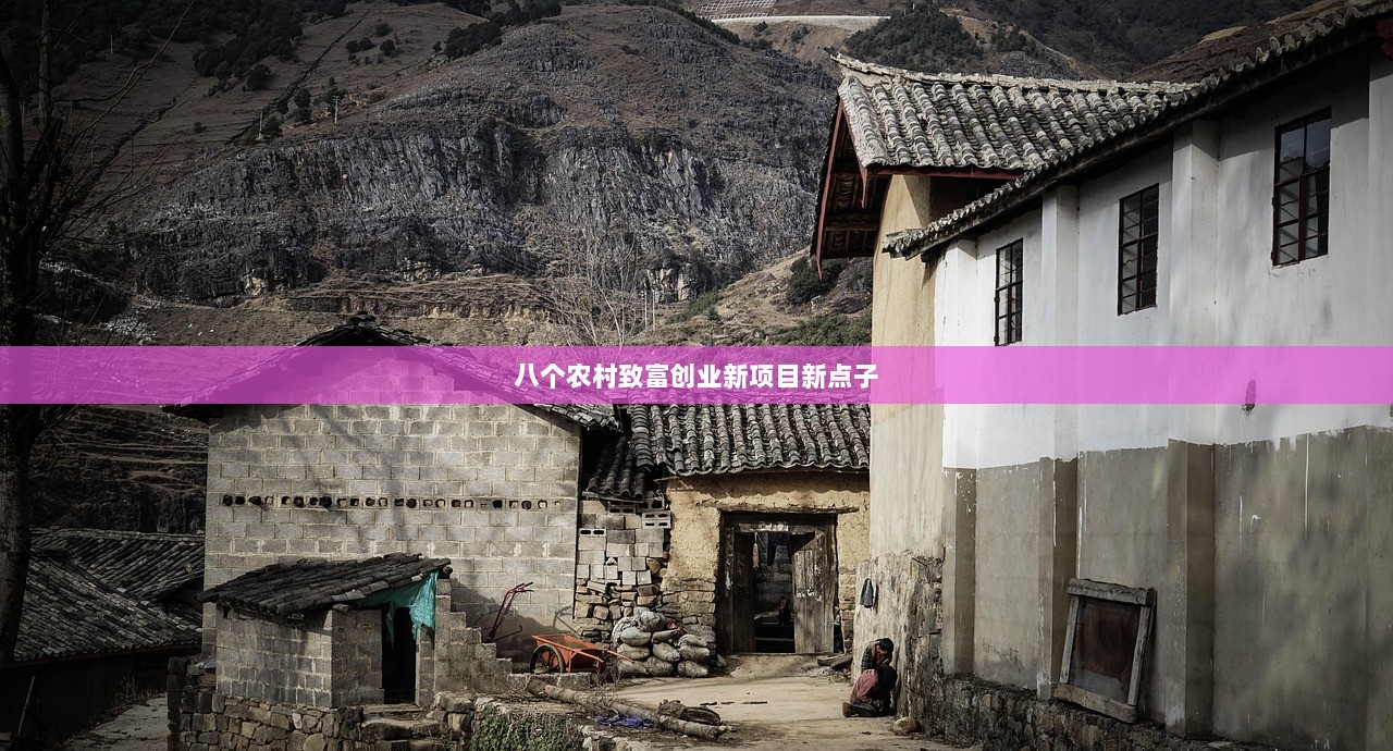 八个农村致富创业新项目新点子