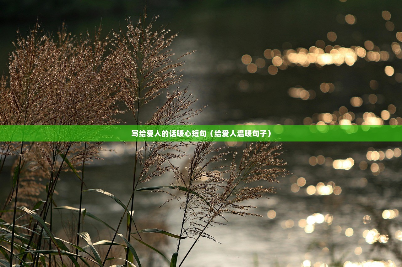 写给爱人的话暖心短句（给爱人温暖句子）