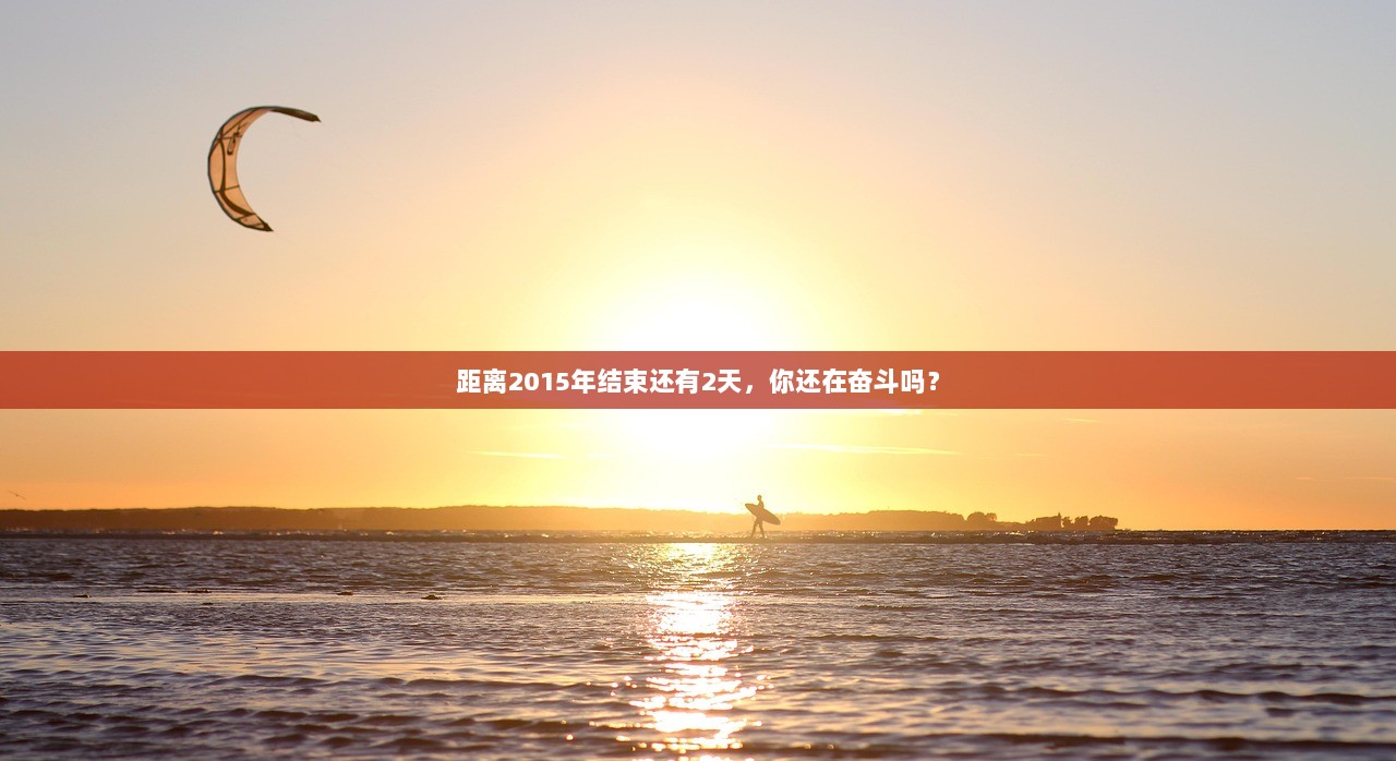距离2015年结束还有2天，你还在奋斗吗？