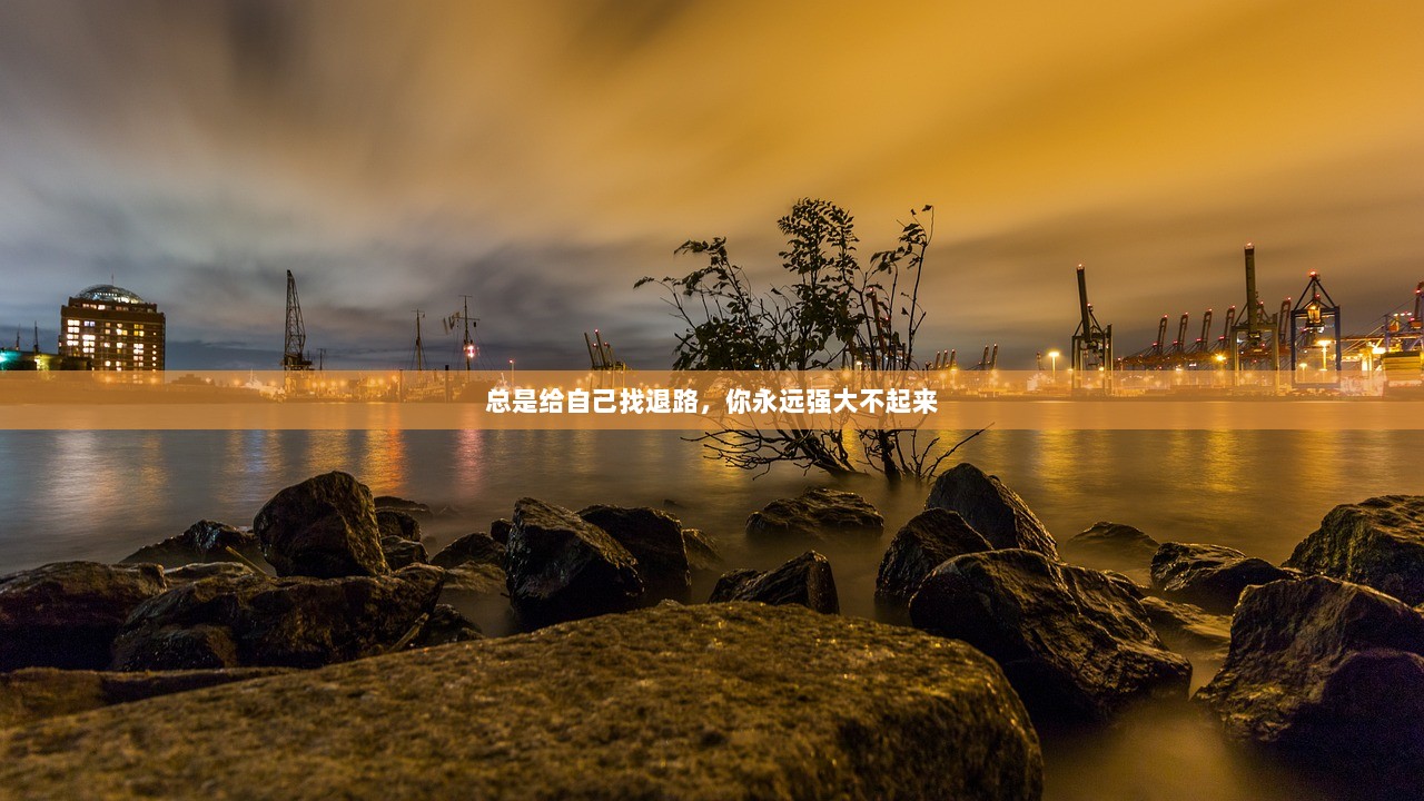 总是给自己找退路，你永远强大不起来  第1张