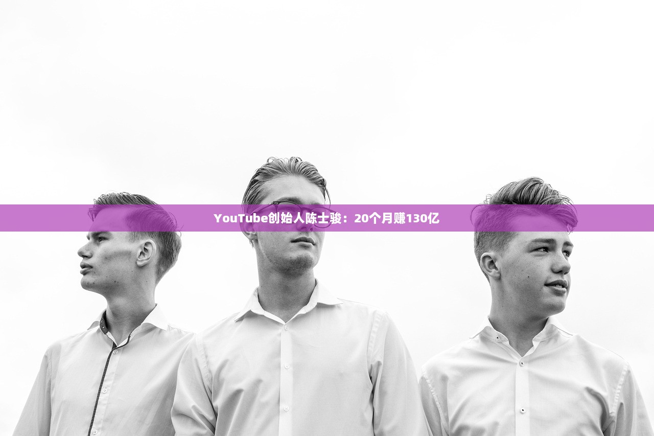 YouTube创始人陈士骏：20个月赚130亿  第1张