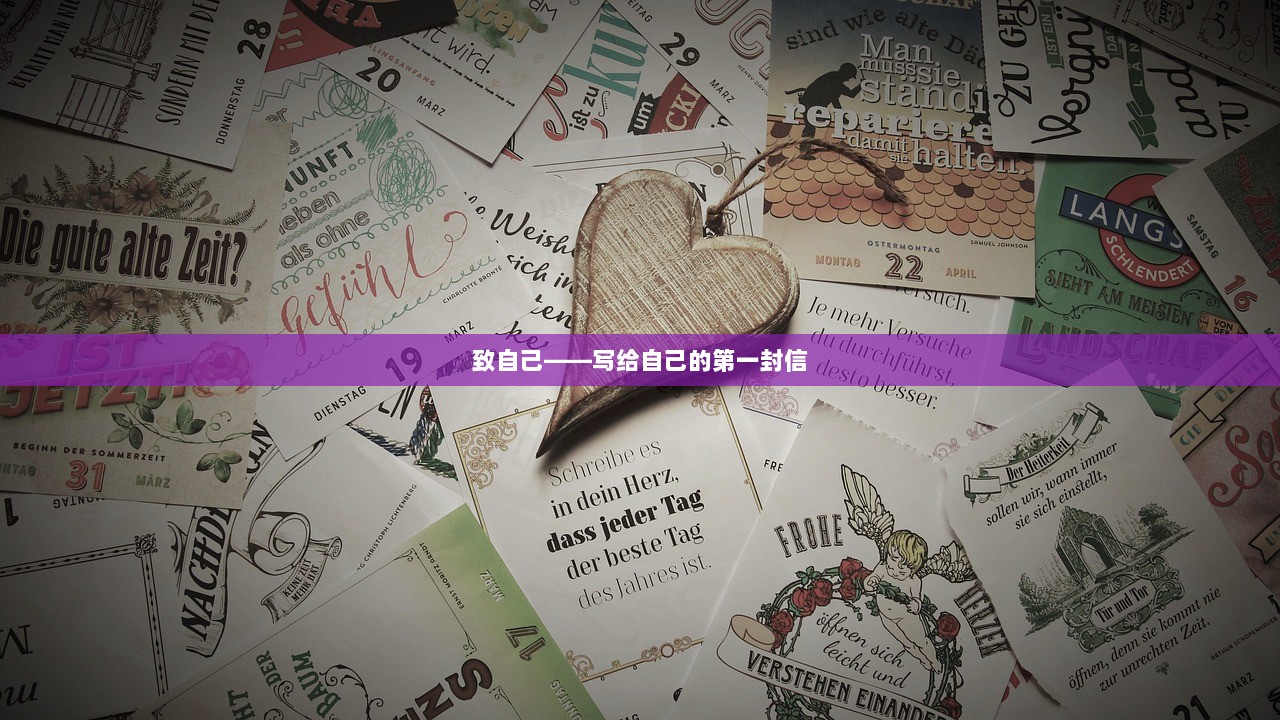 致自己——写给自己的第一封信