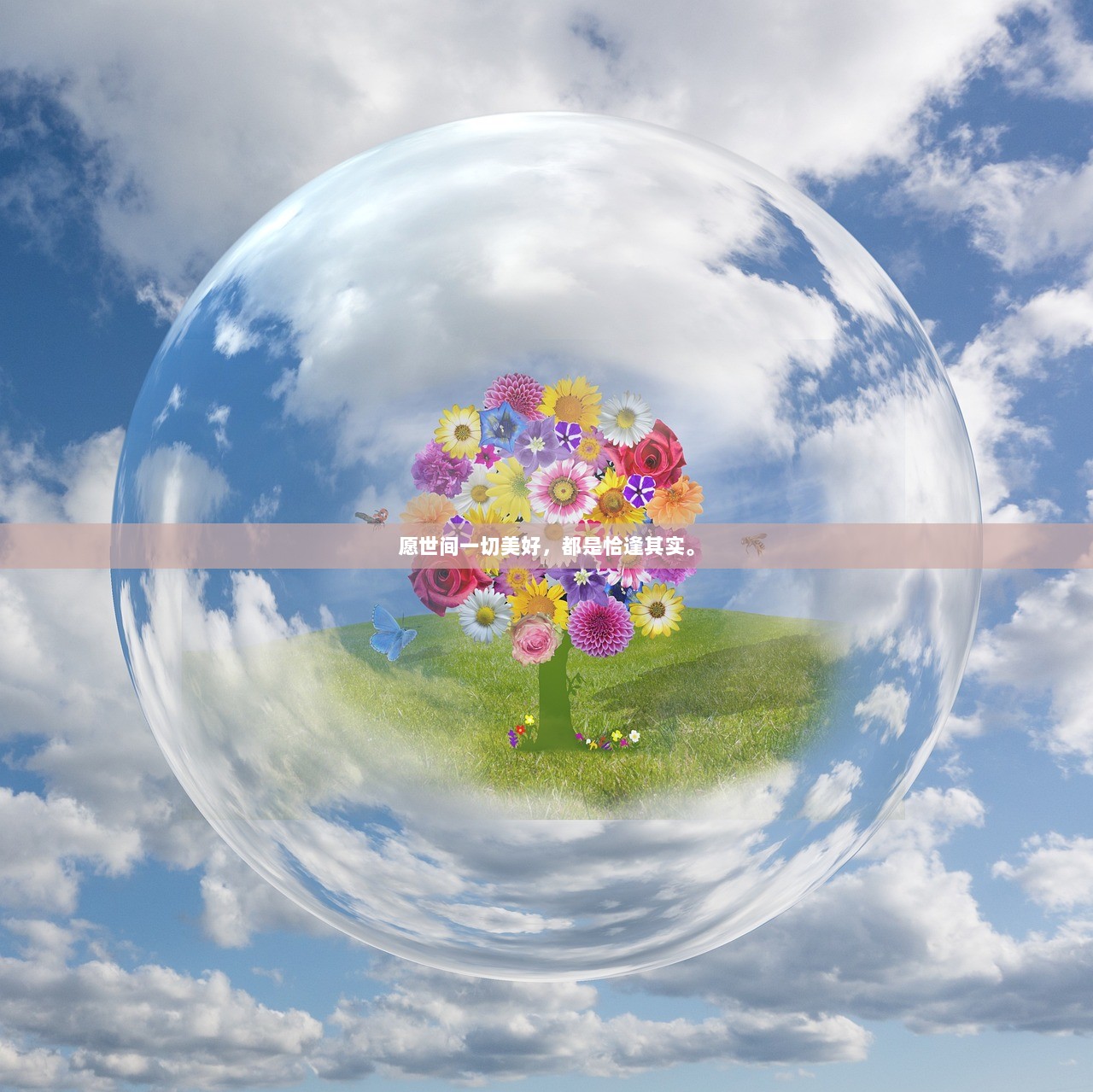 愿世间一切美好，都是恰逢其实。