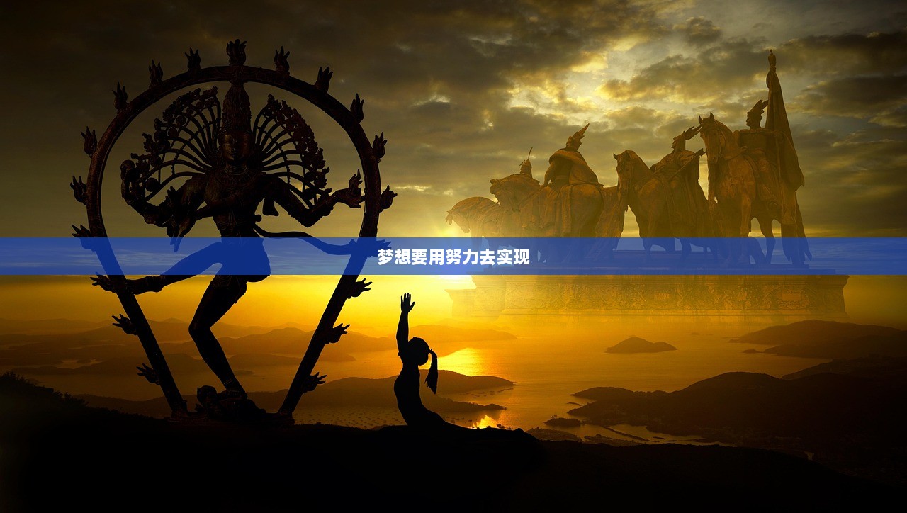 梦想要用努力去实现
