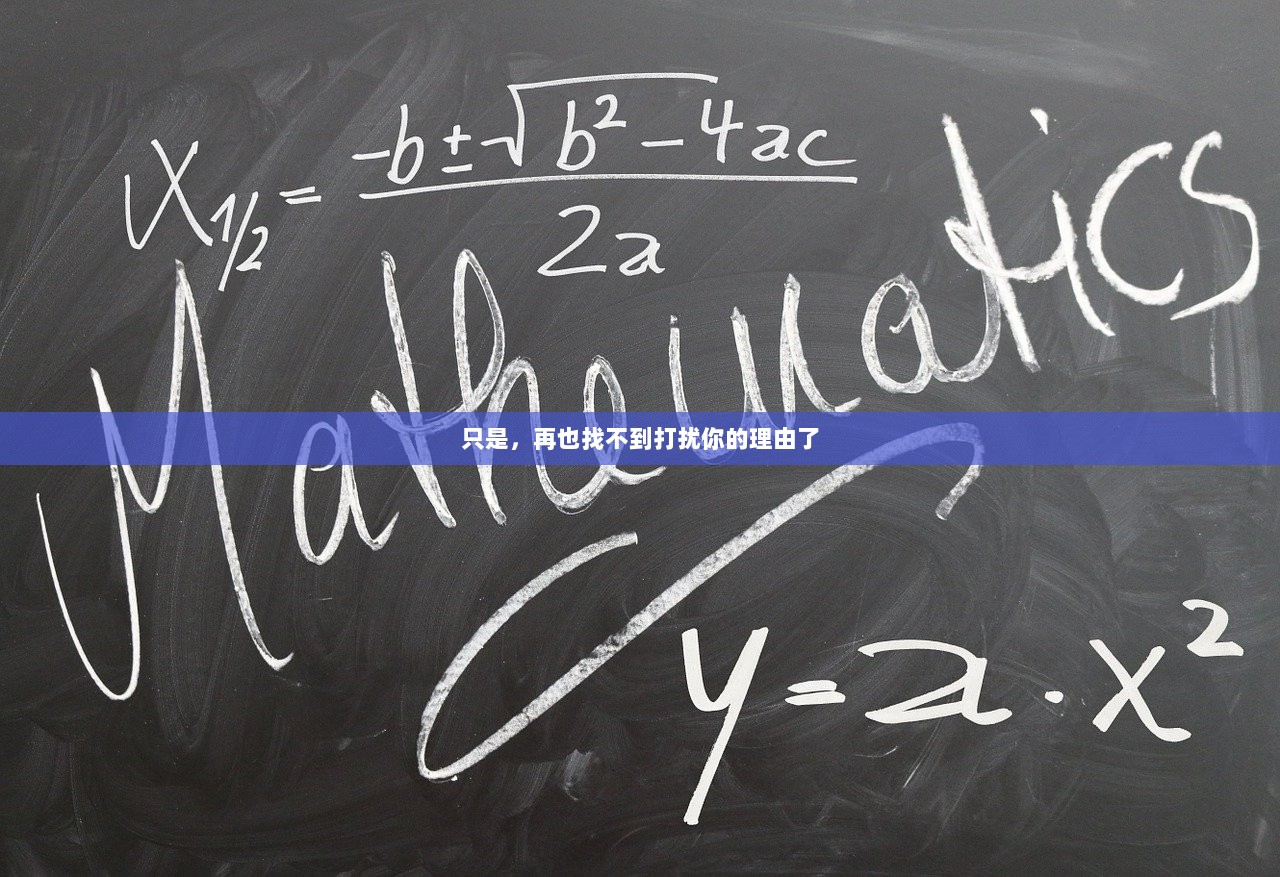 只是，再也找不到打扰你的理由了