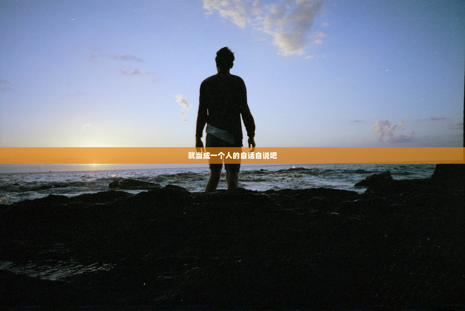 就当成一个人的自话自说吧  第1张