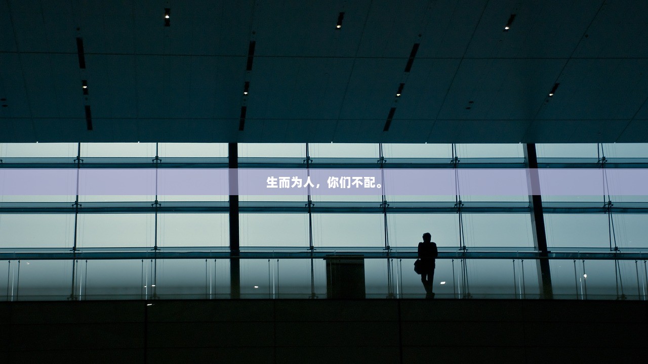 生而为人，你们不配。
