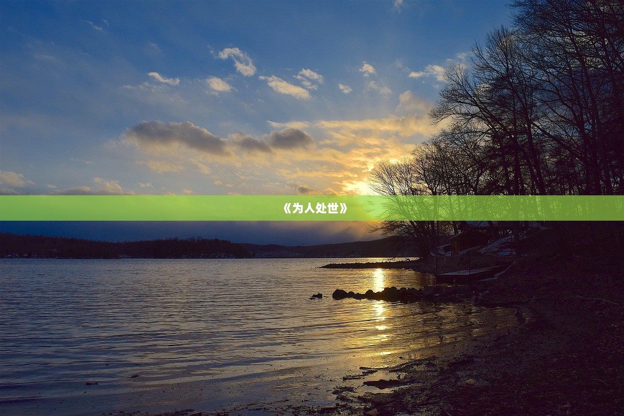 《为人处世》