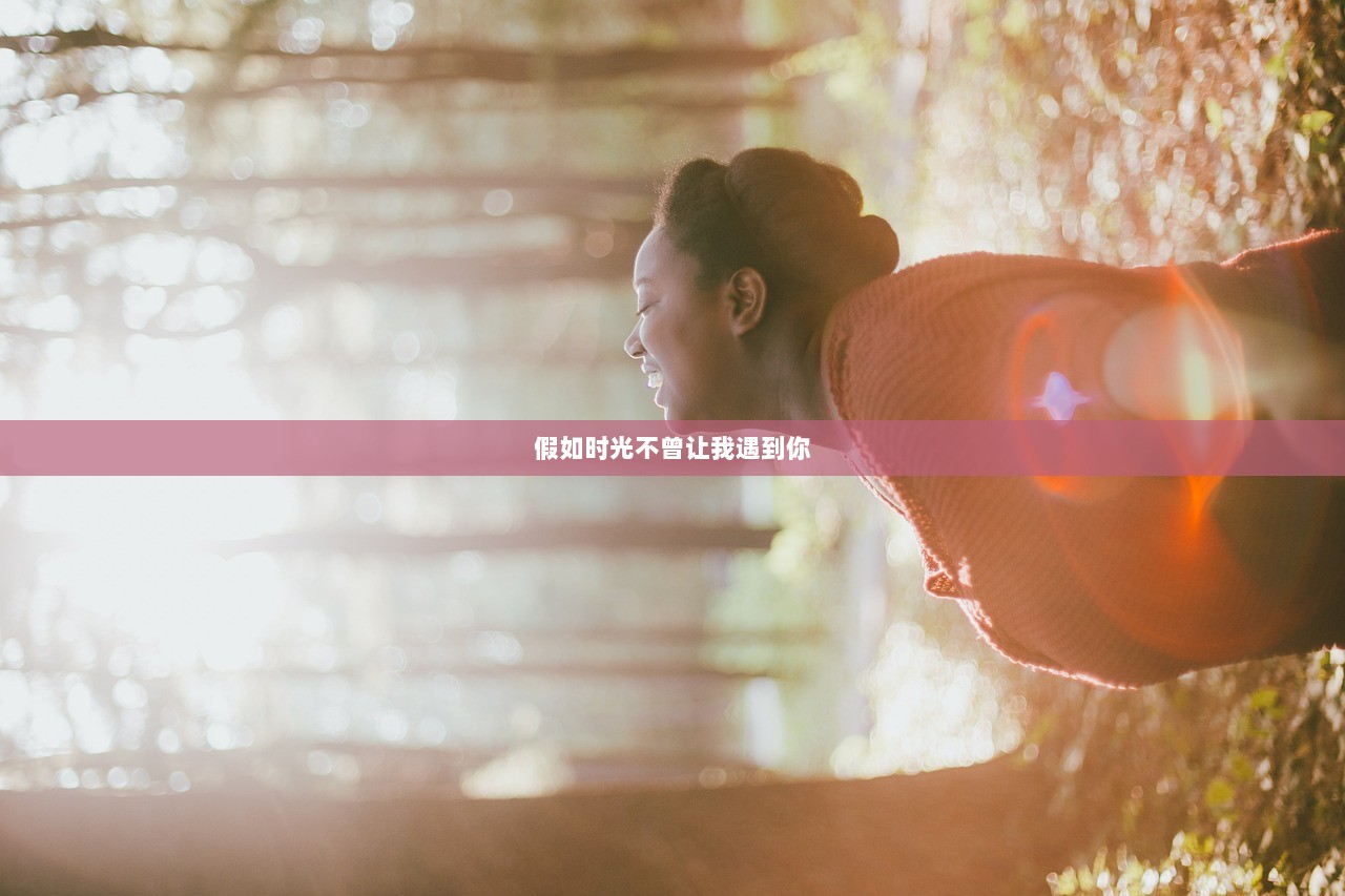 假如时光不曾让我遇到你  第1张