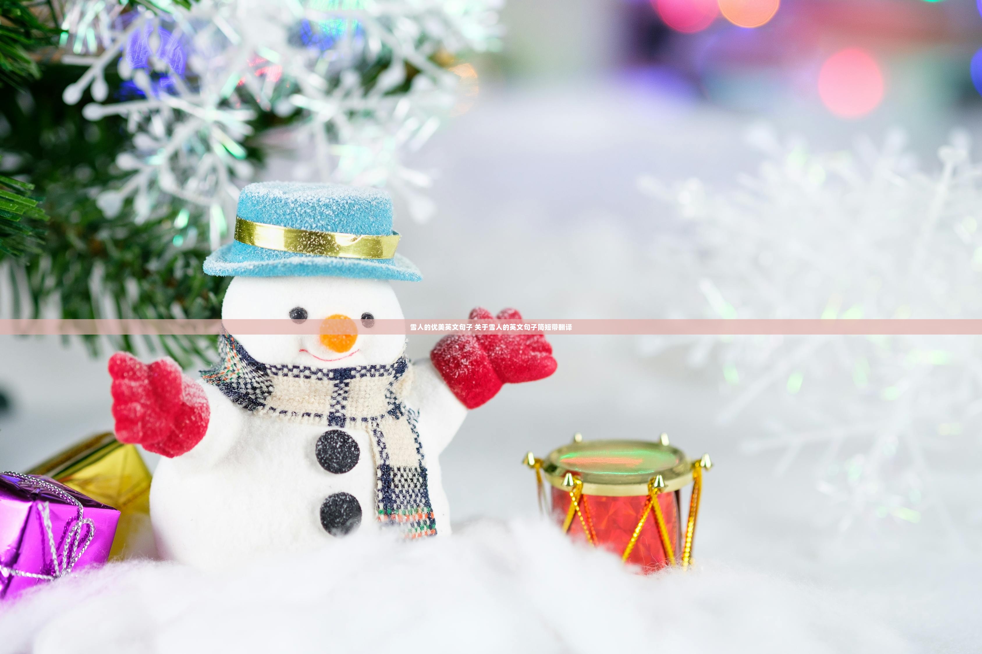 雪人的优美英文句子 关于雪人的英文句子简短带翻译