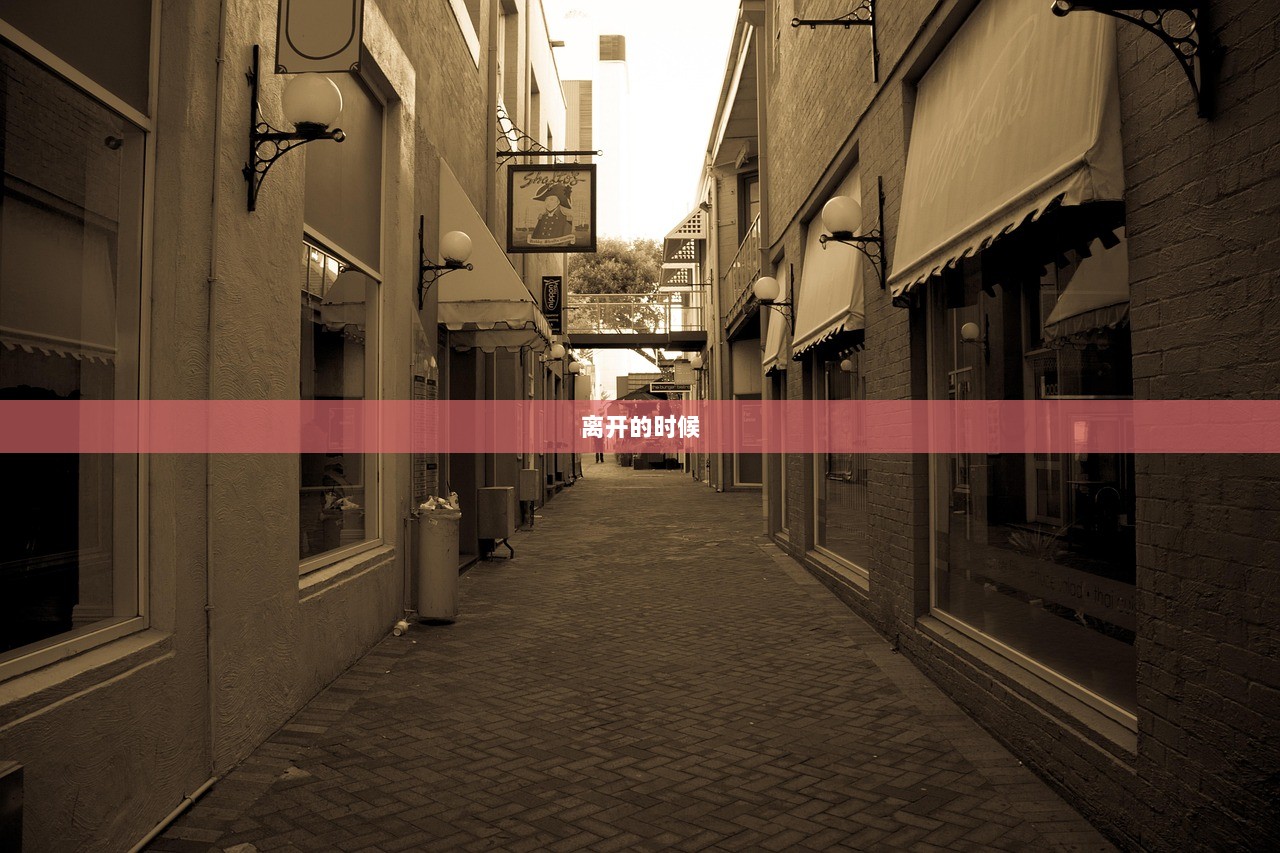 离开的时候
