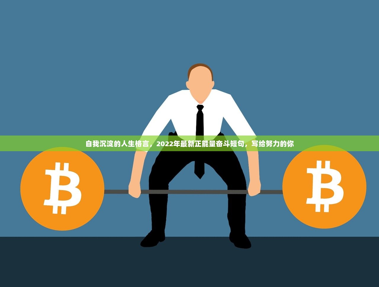 自我沉淀的人生格言，2022年最新正能量奋斗短句，写给努力的你