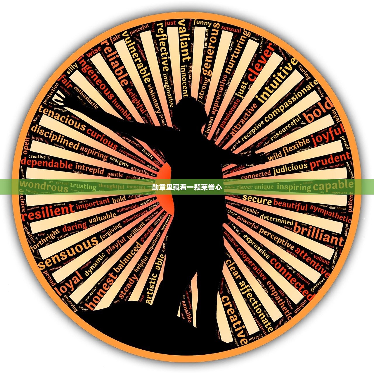 勋章里藏着一颗荣誉心